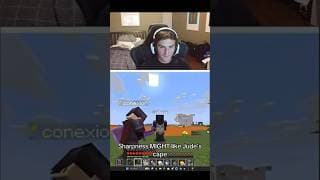 i think he likes his cape too much😭😭😭 #minecraft #gaming