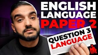 AQA English Language Paper 2 Question 3: The Language Question Returns