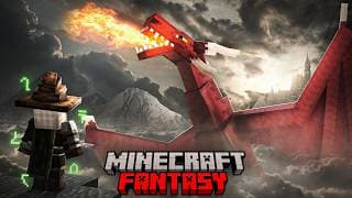 Can 100 Players Survive Fantasy Minecraft?