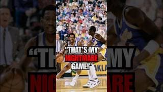 Michael Cooper TELLS A STORY how Sleepy Floyd’s 51 point game GIVES HIM NIGHTMARES! 🔥#shorts #nba