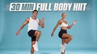 30 Min INTENSE HIIT Workout - Full Body Fat Burning Cardio (No Equipment, No Repeats)