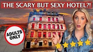 I Stay At The UK's No1 HAUNTED 18+ Hotel! 5 Stars!