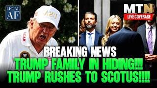 LIVE: Trump RUNS SCARED from his OWN LEGAL HELL!!!! | Legal AF