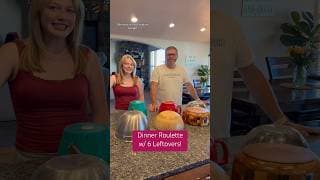 Dinner Roulette with 6 leftovers from the fridge! @Ridge-Riders #dinner #roulette #leftovers #meal