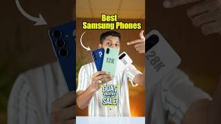 Best Phone Under 15000, 20000, 30000 & 50000 | Samsung Deals on Flipkart GOAT SALE