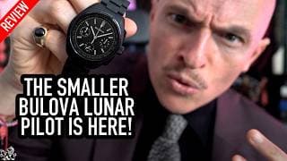 FINALLY! A Smaller Bulova Lunar Pilot: Hands On Review - Still The Best Omega Speedmaster Killer?
