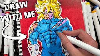 Draw with me! Drawing one of my original characters
