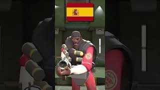 TF2 INCOMING Demoman in Different Languages #tf2 #teamfortress2 #shorts #gaming