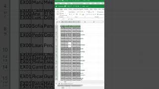 Tutorial para ajustar columnas y filas en Excel mira  #excel #yerrihz
