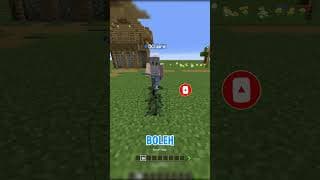POHON TUMBUH, DIA KALAH 🤣 #minecraft