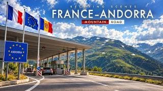 Is This Europe’s Most Scenic Border Crossing? 🇫🇷🇦🇩 | France to Andorra Scenic Drive 4K
