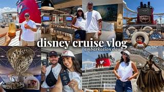 EMBARK, SET SAIL & EXPLORE the Disney Wish! sail away party, room tour, Arendelle dinner & more! 🚢✨