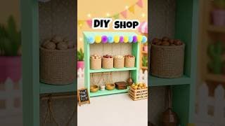 Mini Shop Playing Set #diy #shop #set #miniature