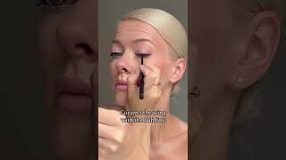 Eyeliners for hooded eyes step by step makeup tutorial for beginners #makeuptutorial #eyemakeup