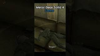Did you Know? Metal Gear Solid Camo #metalgearsolid #gaming #shorts