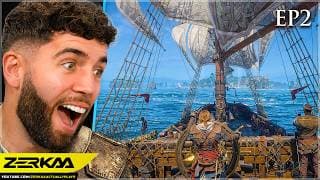 BECOMING A CAPTAIN! (Assasins Creed Black Flag Resynced #2)