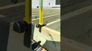 The best way to force a board flush. #construction #diy #carpentry #remodeling #homeimprovement
