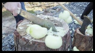12 000 onions chopped: THE HACKENING - 1 000 000 subscriber special