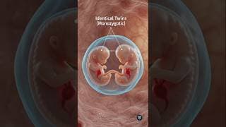 How Identical Twins are Created 3D Medical Animation of Embryonic Splitting #fertilization #anatomy
