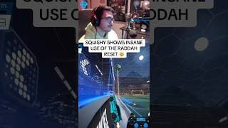 SQUISHY SHOWS INSANE USE OF THE RADDAH RESET 🤯#squishymuffinz #rocketleague #rocketleaguehighlights