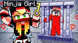 Kidnapped By A NINJA GIRL in Minecraft..