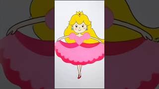 Everyone Can Draw This Simple Princess #shorts #tutorial
