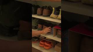 SHOE RACK Deep Cleaning & Organizing 👟✨