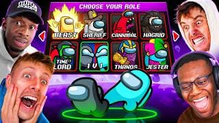 SIDEMEN AMONG US ULTIMATE DRAFT MODE: PICK FROM EVERY ROLE IN THE GAME