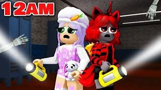 Survive OVERNIGHT In SCHOOL With Moody! (Roblox)