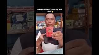 Dad learned one trick. Now everyone has to watch 😂 subscribe for more #shorts