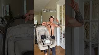 Dad strength kicked in early…