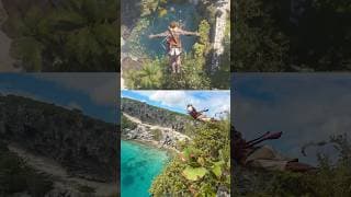 Real life Leap of Faith 🦅😱 @assassinscreed #gaming #assassinscreed #redbull