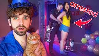 THE POLICE Were Called on My Cat's Birthday Party...