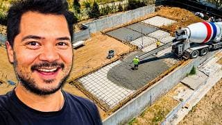 420,000 Pounds Of Concrete Later...My Foundation Is COMPLETE!