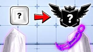 Unlocking My RANK Using ONLY Knife!