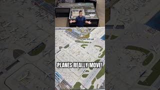 World’s Coolest Airport Model: Planes Really Move!