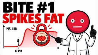 The First Bite Mistake That Locks Visceral Fat After 50