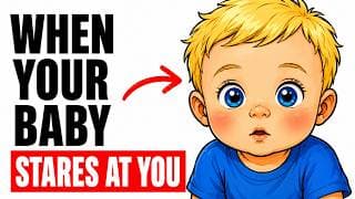 If Your Baby Stares at You, They're Trying to Tell You THIS