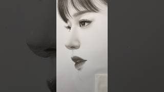 Drawing lips with Charcoal Pencil #girl #charcoal #pencildrawing