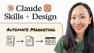 Claude Design + Claude Skills: Automate Your Marketing (Claude Code)