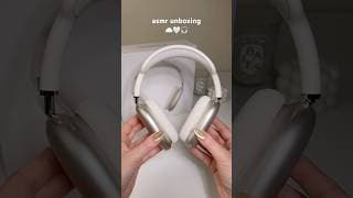 ASMR AIRPOD MAX 2 UNBOXING 🎧☁️ #asmr #unboxing #apple