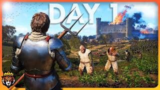 DAY 1 in The ULTIMATE New Zombie Survival Game... and It's Medieval