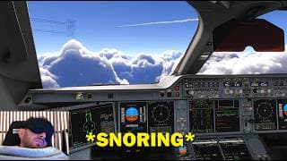 16+ Hour ULTRA LONG HAUL in Microsoft Flight Simulator! (with ATC)