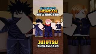 JJS v1.78 Emote Showcase (Jujutsu Shenanigans) #jujutsushenanigans #jjs #roblox