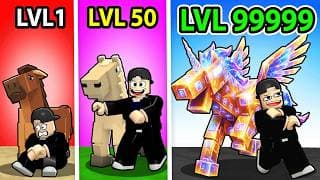 Getting a 1 in 9,371,812 Horse in Roblox Horse RNG