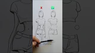 How to draw a body ⏳️ #art #draw #drawing #sketch #illustration #artist #cartoon #funny #joke