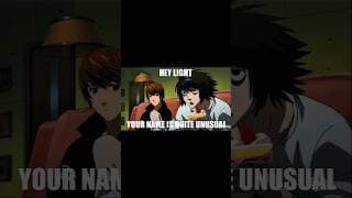 L & Lightbulb Ragebaiting #deathnote #lightyagami #kira #misa #anime #kk #funny #relatable #fy #fyp