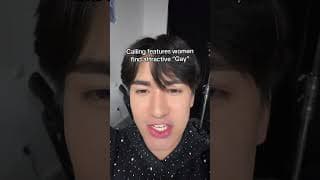 God forbid I have long lashes #fyp #viral #gay #lgbt #women