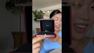 Let’s unbox my dream bracelet😍✨ #unboxing #cartier #luxury #haul
