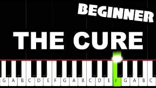 Olivia Rodrigo - the cure - BEGINNER Piano Tutorial